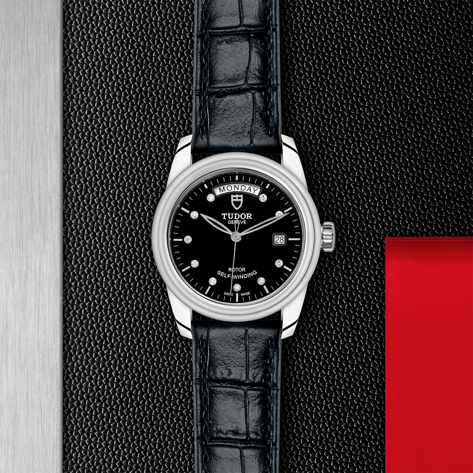 TUDOR Glamour Date+Day - M56000-0049