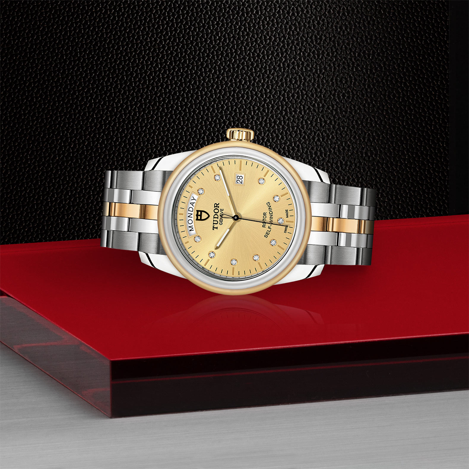 TUDOR Glamour Date+Day - M56003-0006